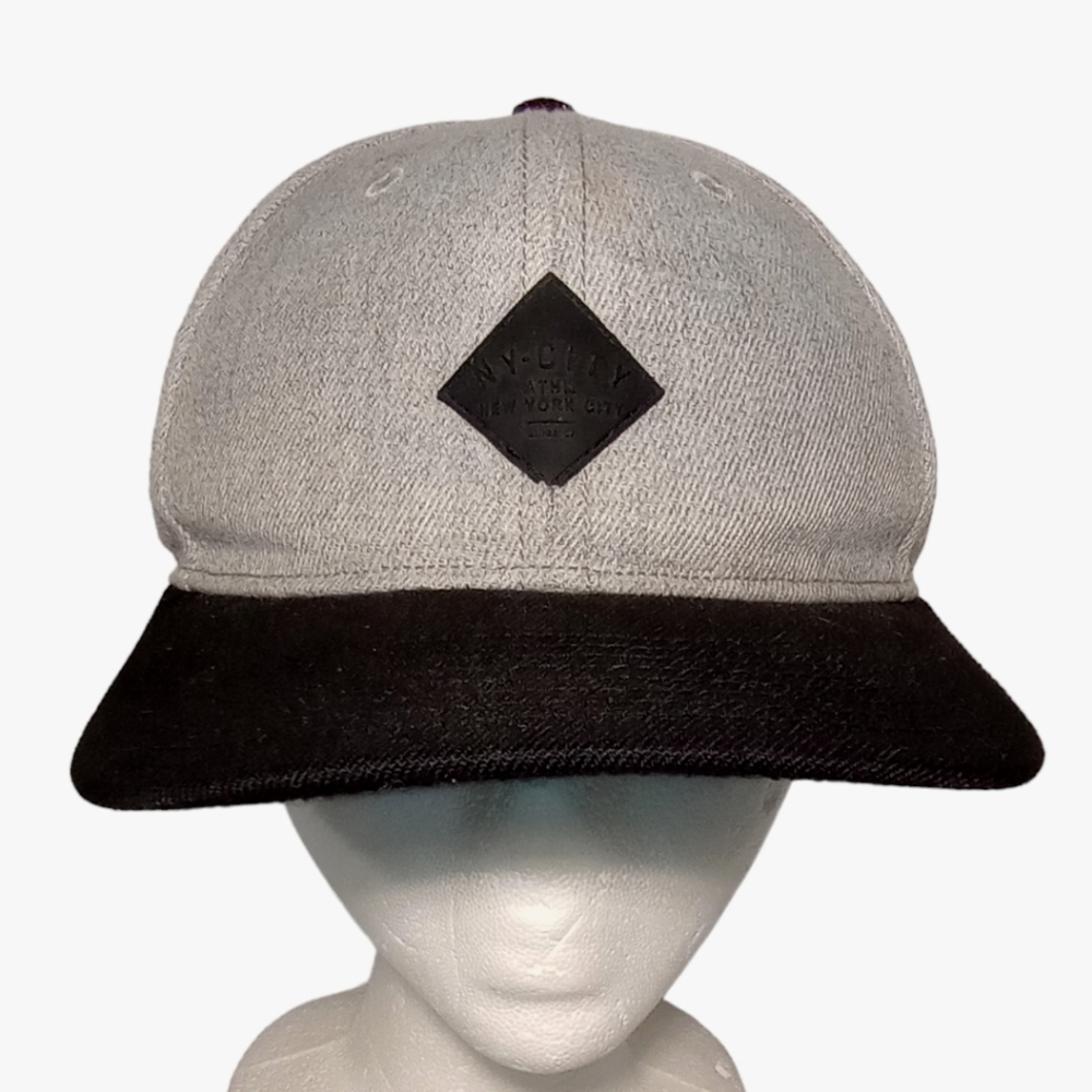 New York City Division World Class Style Adjustable Gray Baseball Cap Hat OS